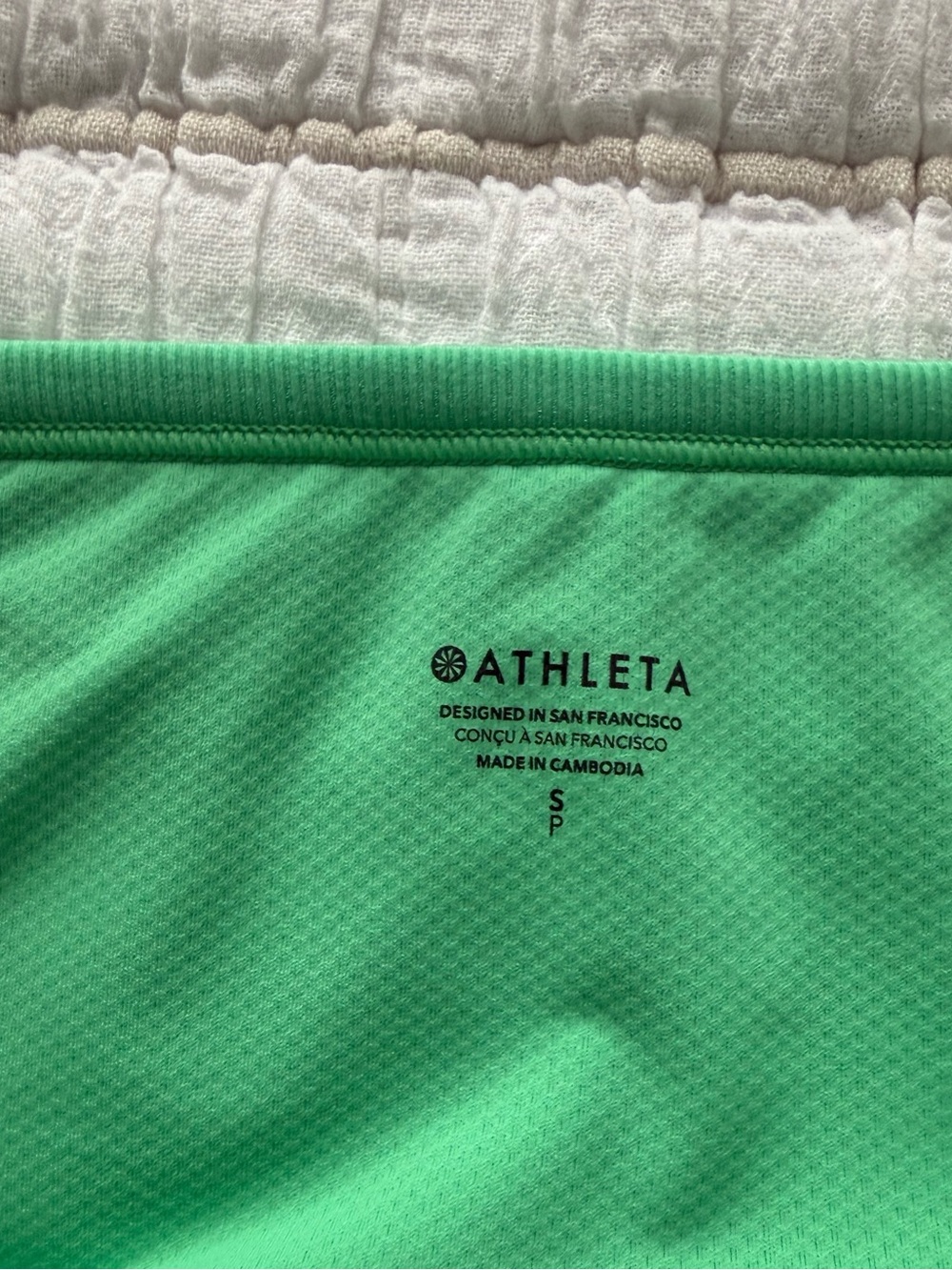 Athleta Signature Rib Apron Support Top - Picture 9 of 12